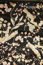Black Cotton Saree