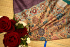 Kantha Work Tussar Silk Saree