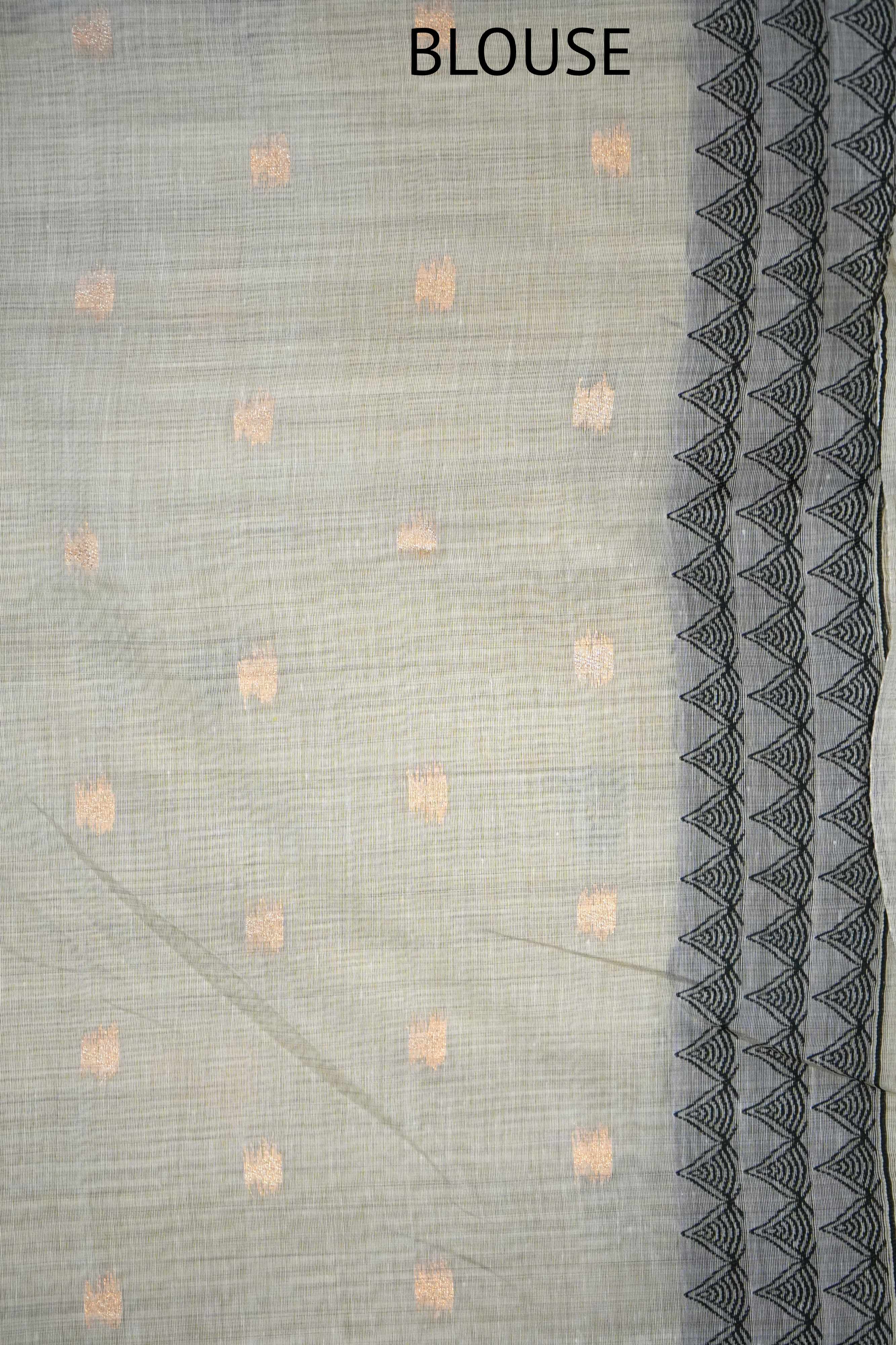Madhubani Embroidery Cotton Thread Work Saree