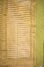 Mint Green Cotton Jamdani Saree