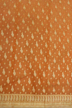Peach‑Pink Jamdani Cotton Saree