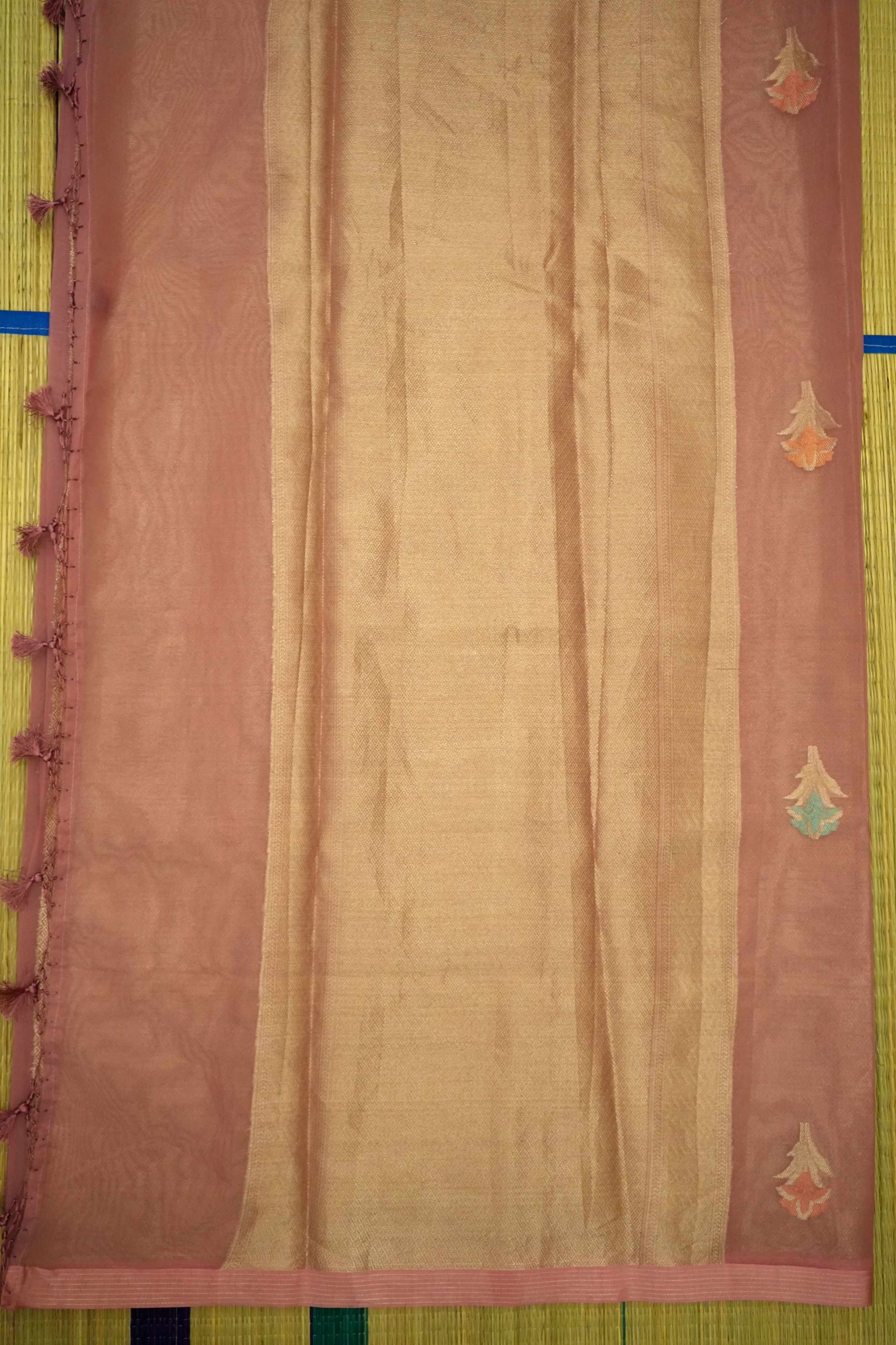 Soft Pink Organza Saree