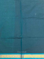 Chettinad Teal Temple Cotton Saree