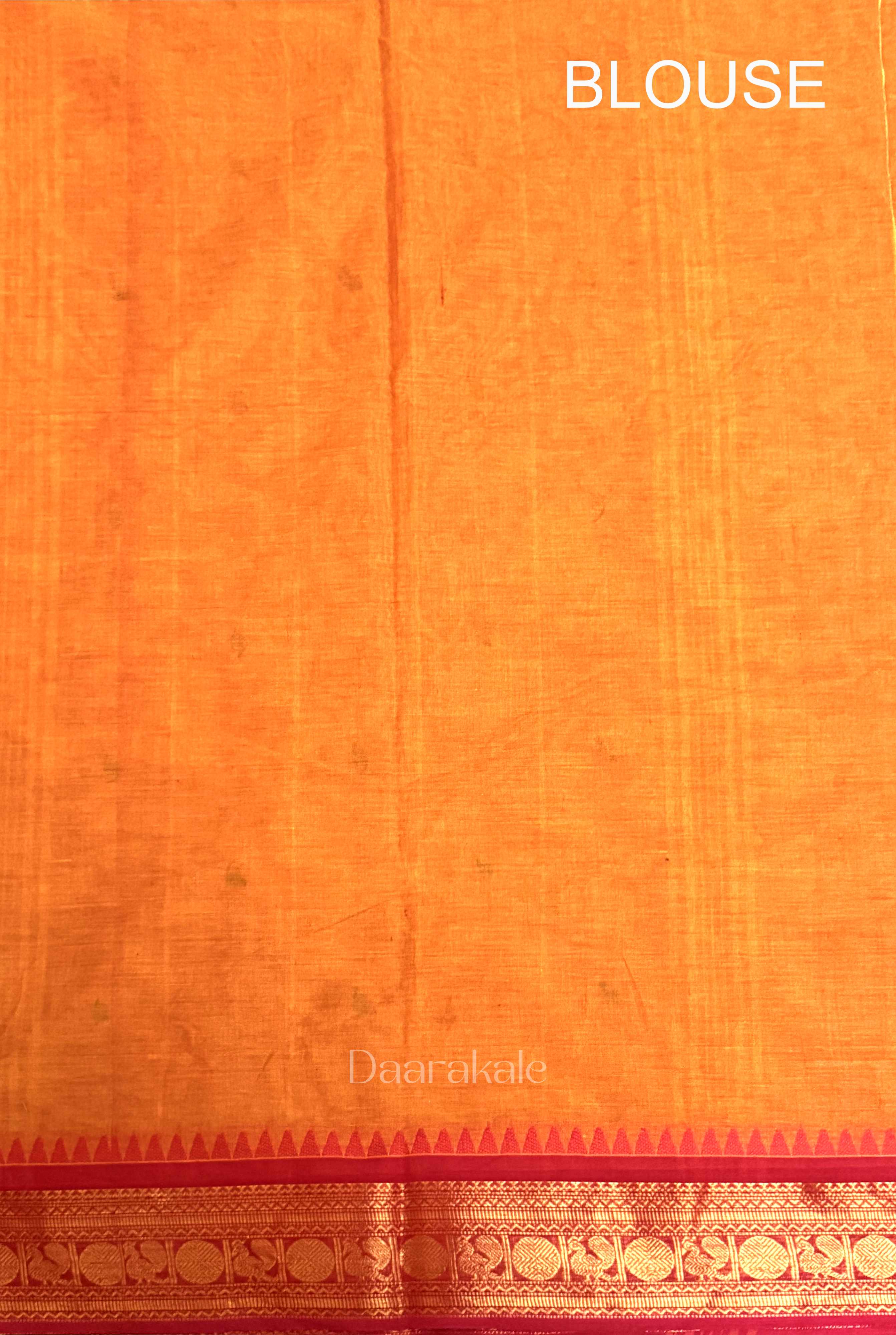 Chettinad Mustard Pink Butta Cotton Saree